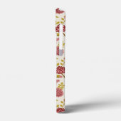 Jakobsbraun Muster Reds Pinks Gold Creme Case-Mate iPhone Hülle (Rückseite / Links)