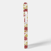 Jakobsbraun Muster Reds Pinks Gold Creme Case-Mate iPhone Hülle (Rückseite / Links)