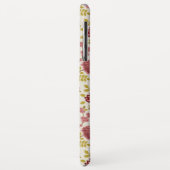 Jakobsbraun Muster Reds Pinks Gold Creme Case-Mate iPhone Hülle (Hinten/Links)