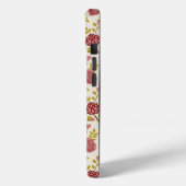 Jakobsbraun Muster Reds Pinks Gold Creme Case-Mate iPhone Hülle (Rückseite / Links)