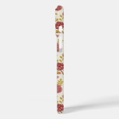 Jakobsbraun Muster Reds Pinks Gold Creme Case-Mate iPhone Hülle (Rückseite / Links)