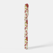Jakobsbraun Muster Reds Pinks Gold Creme iPhone 15 Hülle (Rechte Seite)