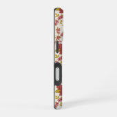 Jakobsbraun Muster Reds Pinks Gold Creme iPhone 16 Hülle (Rechte Seite)