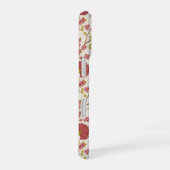 Jakobsbraun Muster Reds Pinks Gold Creme iPhone 16 Hülle (Rechte Seite)