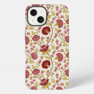 Jakobsbraun Muster Reds Pinks Gold Creme iPhone 13 Hülle