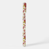 Jakobsbraun Muster Reds Pinks Gold Creme iPhone Hülle (Rechte Seite)