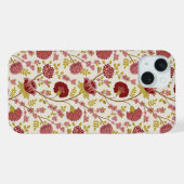 Jakobsbraun Muster Reds Pinks Gold Creme iPhone Hülle (Rückseite (Horizontal))