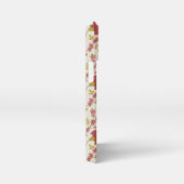 Jakobsbraun Muster Reds Pinks Gold Creme iPhone Hülle (Rechte Seite)