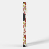 Jakobsbraun Muster Reds Pinks Gold Creme iPhone Hülle (Rechte Seite)