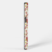 Jakobsbraun Muster Reds Pinks Gold Creme iPhone Hülle (Rechte Seite)