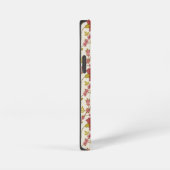 Jakobsbraun Muster Reds Pinks Gold Creme iPhone Hülle (Rechte Seite)