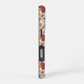 Jakobsbraun Muster Reds Pinks Gold Creme iPhone Hülle (Rechte Seite)
