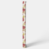 Jakobsbraun Muster Reds Pinks Gold Creme Samsung Galaxy Hülle (Linke Seite)