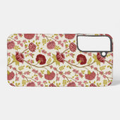 Jakobsbraun Muster Reds Pinks Gold Creme Samsung Galaxy Hülle (Rückseite (Horizontal))