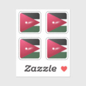 Jakobsflagge Aufkleber (Blatt)