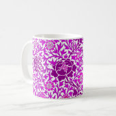 Jakobsfloral, Amethyst Lila und Lilac Kaffeetasse (Vorderseite Links)