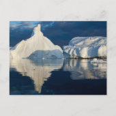 Jakobshavn Glacier Disko Bay Ilulissat, Grönland Postkarte (Vorderseite)