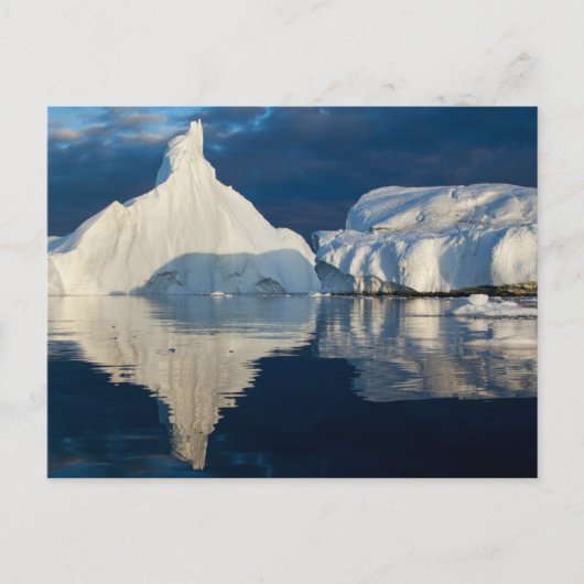 Jakobshavn Glacier Disko Bay Ilulissat, Grönland Postkarte (Vorderseite)
