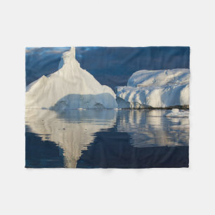 Jakobshavn-Gletscher Disko-Bucht Ilulissat, Grönla Fleecedecke