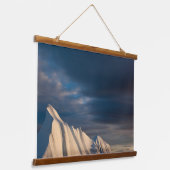 Jakobshavn Isfjord Grönland Wandteppich Mit Holzrahmen (Gewinkelt)