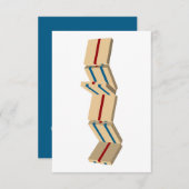 Jakobsleiter Einladung (Vorne/Hinten)