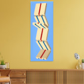 Jakobsleiter Leinwanddruck (Insitu (Wohnzimmer))