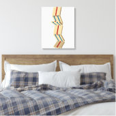 Jakobsleiter Leinwanddruck (Insitu (Schlafzimmer))