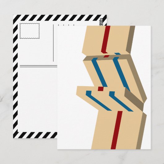 Jakobsleiter Postkarte (Vorne/Hinten)