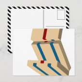 Jakobsleiter Postkarte (Vorne/Hinten)