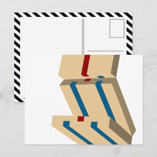 Jakobsleiter Postkarte (Vorne/Hinten)