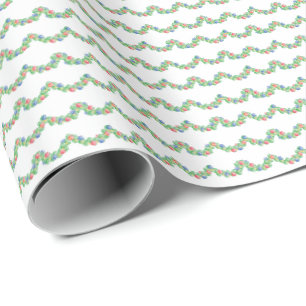 Jakobsmuschel-Girlanden-Geschenkpapier Geschenkpapier