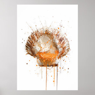 Jakobsmuschel Poster