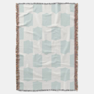 Jakobsmuschel-Raster Soft Sky & Off-White Decke
