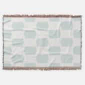 Jakobsmuschel-Raster Soft Sky & Off-White Decke (Vorderseite)