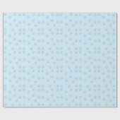 Jakobsmuscheln Umriss Minimalismus Geschenkpapier (Flach)