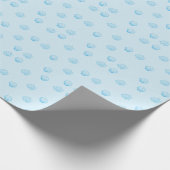 Jakobsmuscheln Umriss Minimalismus Geschenkpapier (Ecke)