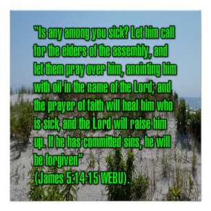 Jakobus 5:14-15 WEBU Poster