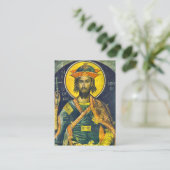 Jakobus von Persien Orthodoxe Christliche Gebetska Platzkarte (Stehend Vorderseite)