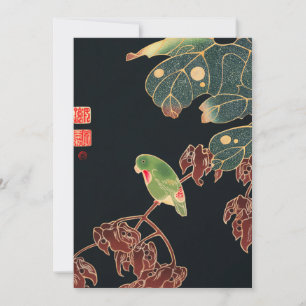 Jakuchu - Das Paroquet Karte