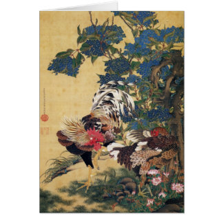 Jakuchu, Kunst-Karten