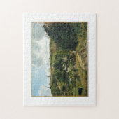 Jalais Hill, Pontoise 1867 Camille Pissarro Art Puzzle (Vertikal)