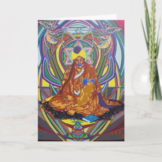 jalal ad-din rumi - 2010 als Grußkarte Karte (Vorderseite)