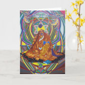 jalal ad-din rumi - 2010 als Grußkarte Karte (Gelbe Blume)