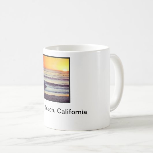 Jalama Strand-Kaffee-Tasse Kaffeetasse (VorderseiteRechts)