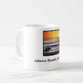Jalama Strand-Kaffee-Tasse Kaffeetasse (Vorderseite Links)