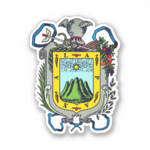 Jalapa Wappen, Mexiko Aufkleber