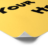 Jalapeno Fiesta Sign Poster (Ecke)