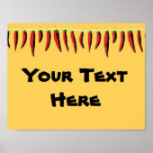 Jalapeno Fiesta Sign Poster (Vorne)
