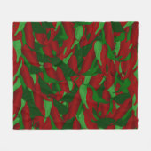 Jalapeno Fleece Blanket (Vorderseite (Horizontal))