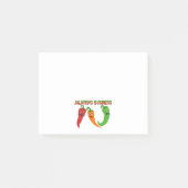 Jalapeno-Geschäft Post-it Klebezettel (Vorderseite)